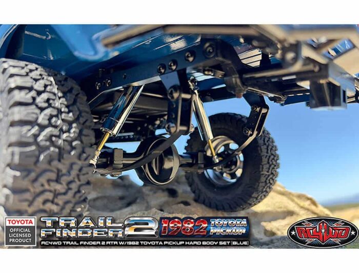 RC4WD Trail Finder2 RTR 1982 Toyota Pickup Hard Body Blue Z-RTR0069 - Image 6