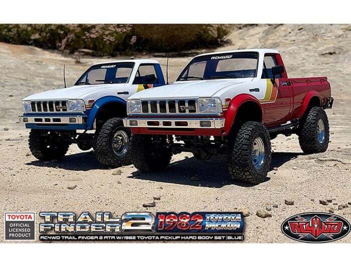 RC4WD Trail Finder2 RTR 1982 Toyota Pickup Hard Body Blue Z-RTR0069 - Image 5
