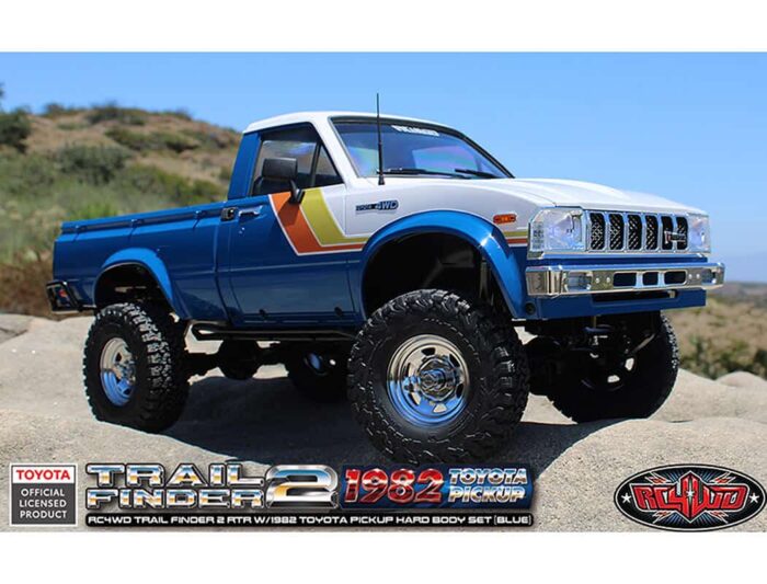 RC4WD Trail Finder2 RTR 1982 Toyota Pickup Hard Body Blue Z-RTR0069 - Image 7