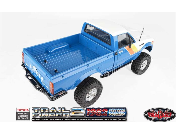 RC4WD Trail Finder2 RTR 1982 Toyota Pickup Hard Body Blue Z-RTR0069 - Image 23