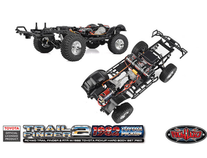 RC4WD Trail Finder2 RTR 1982 Toyota Pickup Hard Body Red Z-RTR0070 - Image 19
