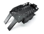 Fastrax Dual-Axle Trailer W/Ramps & Leds (1/12th or 1/18th) Black FAST2372MBK - Image 3