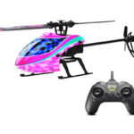 Kootai F03 4Ch Single Blade Flybarless Helicopter Purple/Blue KT-F03PB