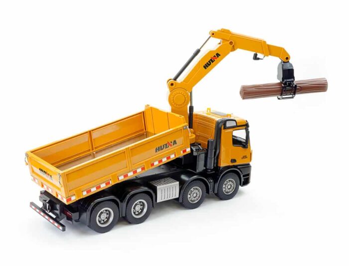 Huina 1/14th RC Timber Grab 8-Wheeler Dump Truck CY1538 - Image 15