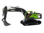 Huina 11Ch RC Excavator Green 680degree Turntable W/Smoke CY1661 - Image 7