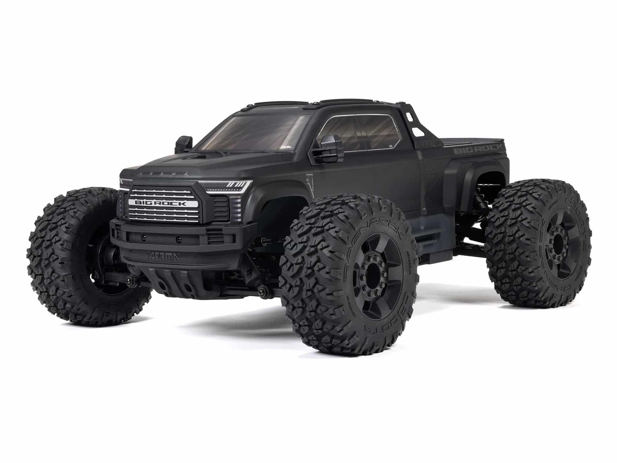 C-ARA4312V4T1 Arrma 1/10th Big Rock 223S DSC 4X4 RTR Monster Truck Black ARA4312V4T1 - Image 1