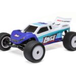 Losi 1/18 Mini-T 2.0 V2 2WD Stadium Truck Brushless RTR Blue LOS-1056T2