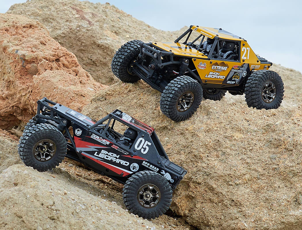 Udi Rc UCX24 Snow Leopard 1/24th Crawler RTR Brushed Yellow UCX2405Y