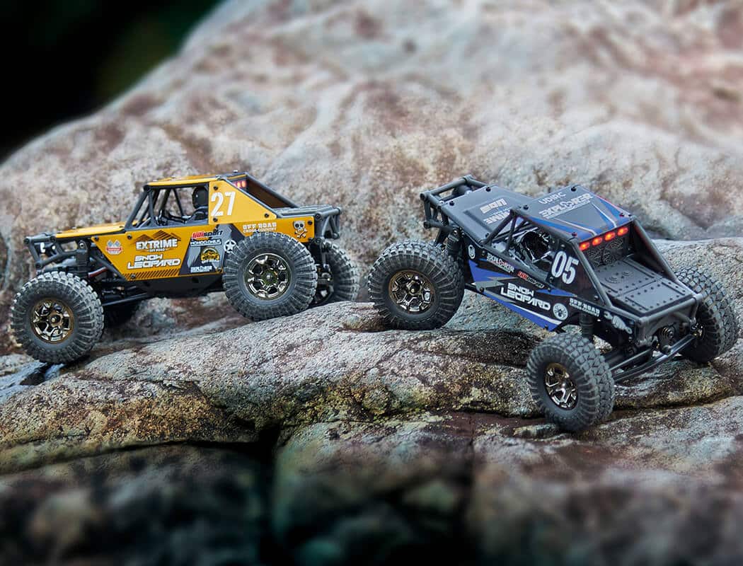 Udi Rc UCX24 Snow Leopard 1/24th Crawler RTR Brushed Yellow UCX2405Y