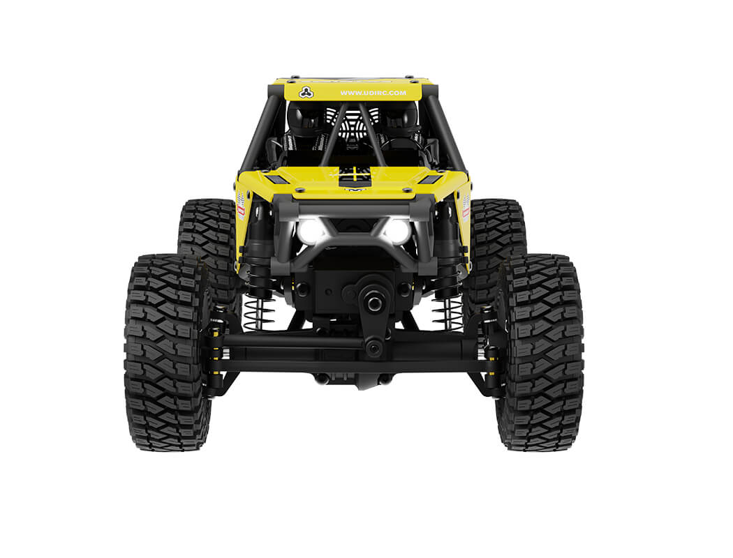 Udi Rc UCX24 Snow Leopard 1/24th Crawler RTR Brushed Yellow UCX2405Y