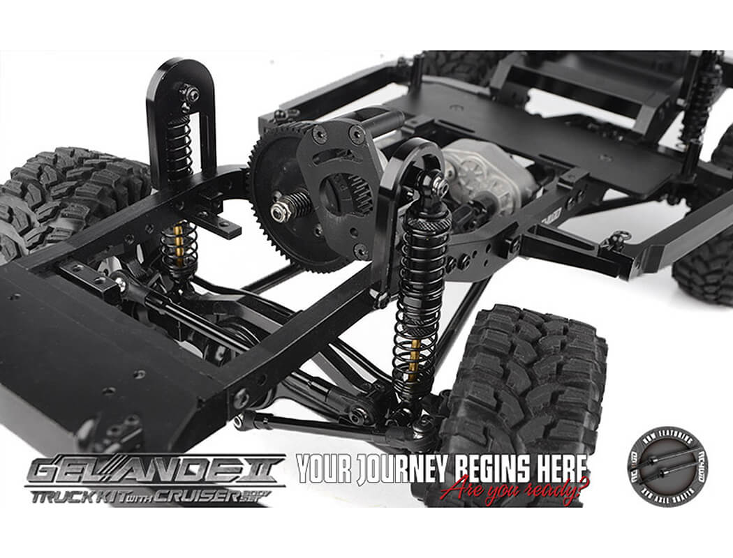 RC4WD Gelande II Truck Kit With Cruiser Body Set 2025 Z-K0072