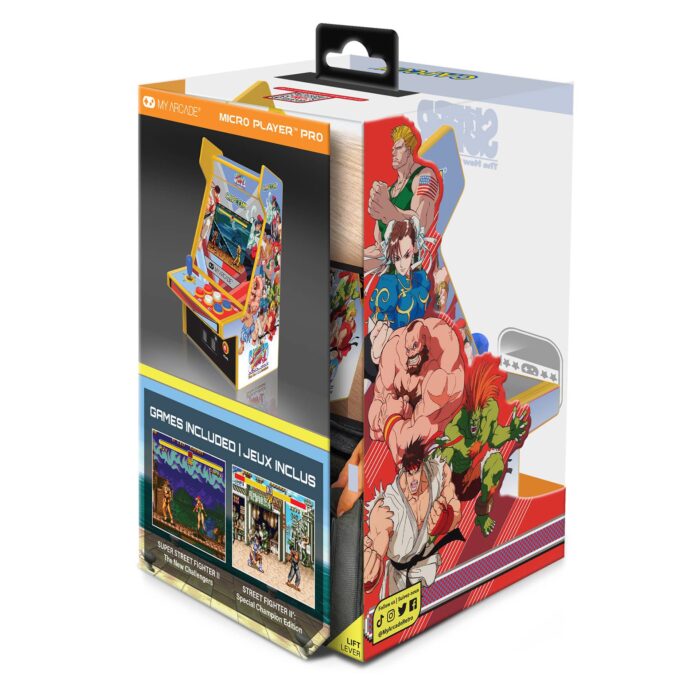 My Arcade Super Street Fighter II Micro Player Pro 6.7" (2 Games In 1) DGUNL4185 - Image 4
