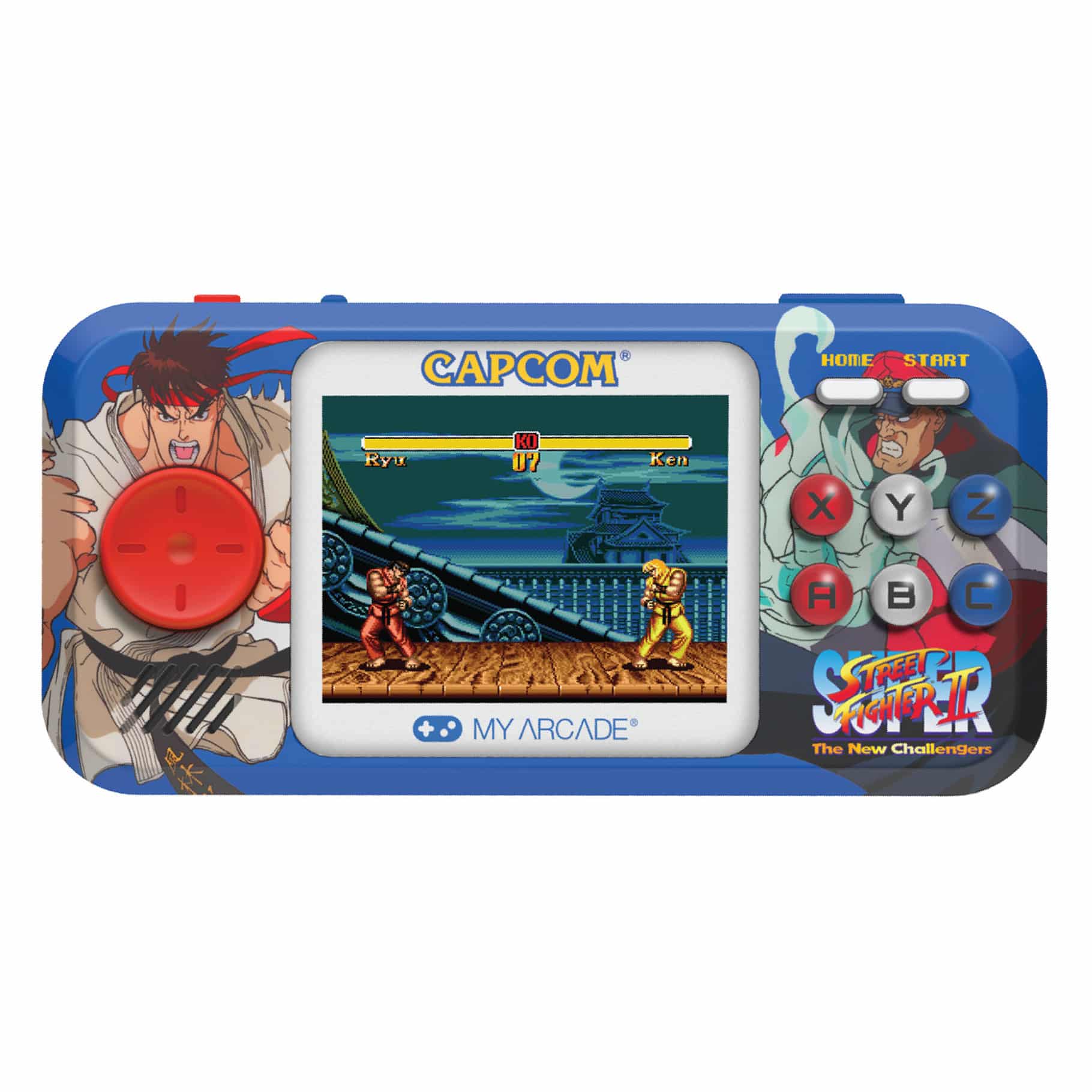 DGUNL4187_01-1 My Arcade Super Street Fighter II Pocket Player Pro (2 Games In 1) DGUNL4187 - Image 1
