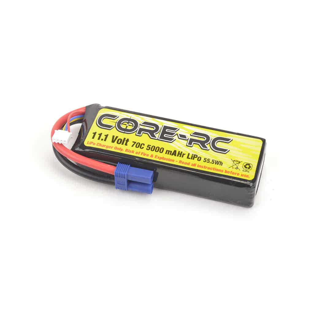 cr779_1 Core RC 5000mAh 11.1V 3S 70C S/C LP LiPo EC5 CR779 - Image 1