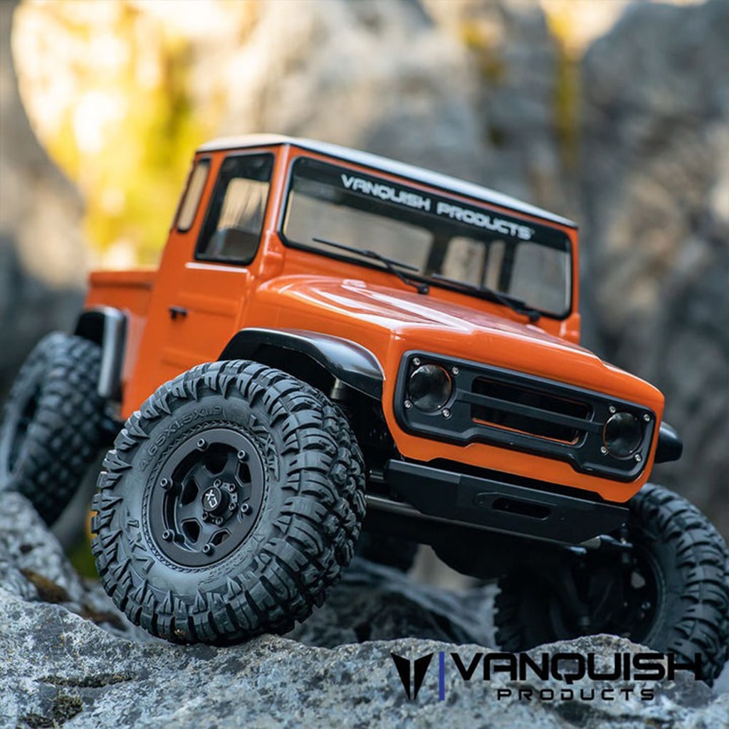 vps10133_1 Vanquish Phoenix Body Set w/VRD1 Cage - Clear VPS10133 - Image 1