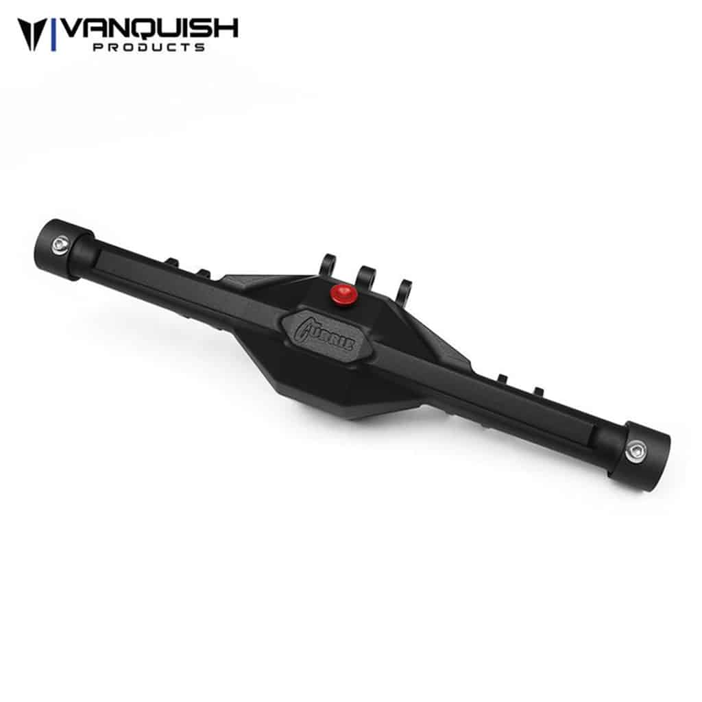 vps07851_1 Vanquish Currie F9 SCX10-II Rear Axle Black VPS07851 - Image 1