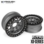 Vanquish KMC 1.9 XD127 Bully Grey Anodized VPS07712