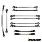 Vanquish Incision SCX10-II 12.3" Stainless Links IRC00070