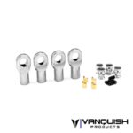 Vanquish Machined Alloy M4 Rod Ends Clear (4) VPS08501