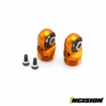Vanquish S8E Machined Aluminum Shock Cap Orange IRC00515