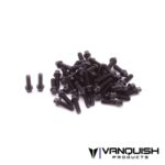 Vanquish Hex Scale Black Wheel Screw Kit VPS05003