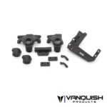 Vanquish H10 Hydro Front Axle Components - Blk VPS08806