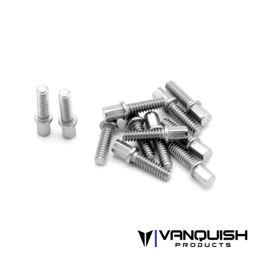 vps01704_1 Vanquish Scale Stainless SLW Hub Screw Kit - Long VPS01704 - Image 1