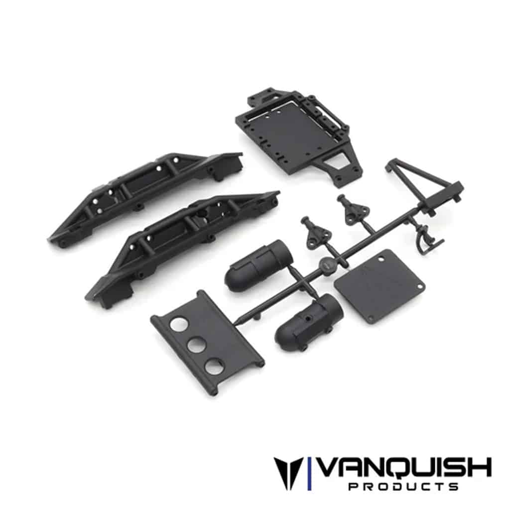 vps10504_1 Vanquish H10 Cage Components set #1 -Black VPS10504 - Image 1