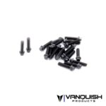 Vanquish M2x8mm Forged Scale Steel Black (20) VPS01711