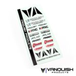 Vanquish Products Sticker Sheet VPS07151