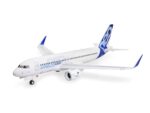 E-Flite Airbus A320neo Twin 64mm EDF BNF Basic w/AS3X+ SAFE White EFL-1493
