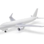 E-Flite Airbus A320neo Twin 64mm EDF BNF Basic w/AS3X+ SAFE White EFL-1495