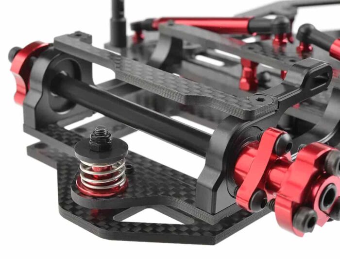 Team Corally SSX-125 7075 Carbon Chassis Kit C-00105-C - Image 6