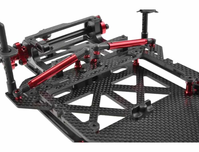 Team Corally SSX-125 7075 Carbon Chassis Kit C-00105-C - Image 9