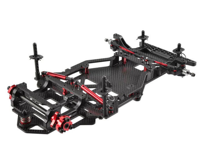 Team Corally SSX-125 7075 Carbon Chassis Kit C-00105-C - Image 13