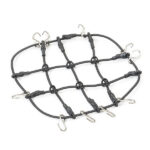 Fastrax 1/24th Luggage Roof Rack Net 80X60mm FAST2401BK