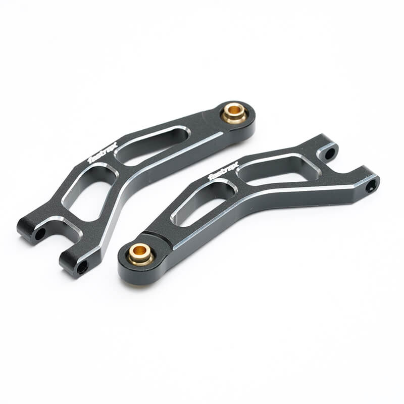 FTAR050BK Fastrax Arrma Grom/Granite Aluminium Front Upper Arms (Pr) FTAR050BK - Image 1