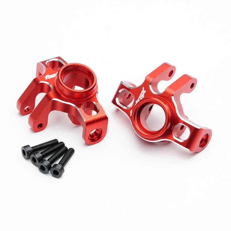 FTAR054R Fastrax Arrma Grom/Granite Aluminium Front Steering Blocks (Pr) FTAR054R - Image 1