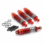 Fastrax Arrma Grom/Granite/Mojave Alum Shock Set (4Pc) - Red FTAR064R