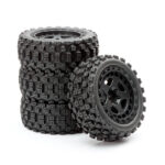 Fastrax Arrma Grom Wheel/Tyre 1/18 Set (4Pc) FTAR070BK