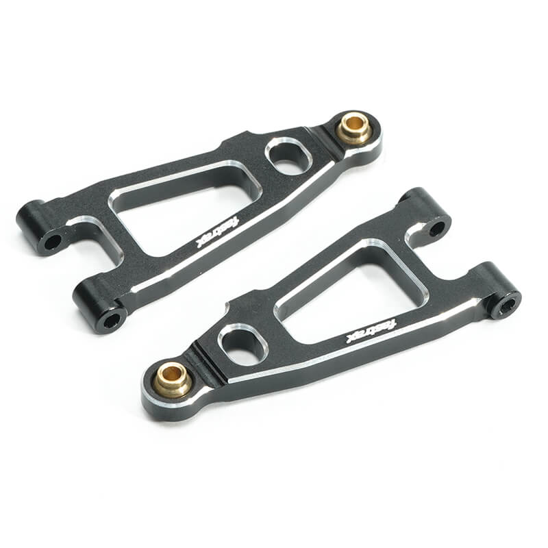 FTAR076BK Fastrax Arrma Mojave Aluminium Front Lower Arms (Pr) FTAR076BK - Image 1