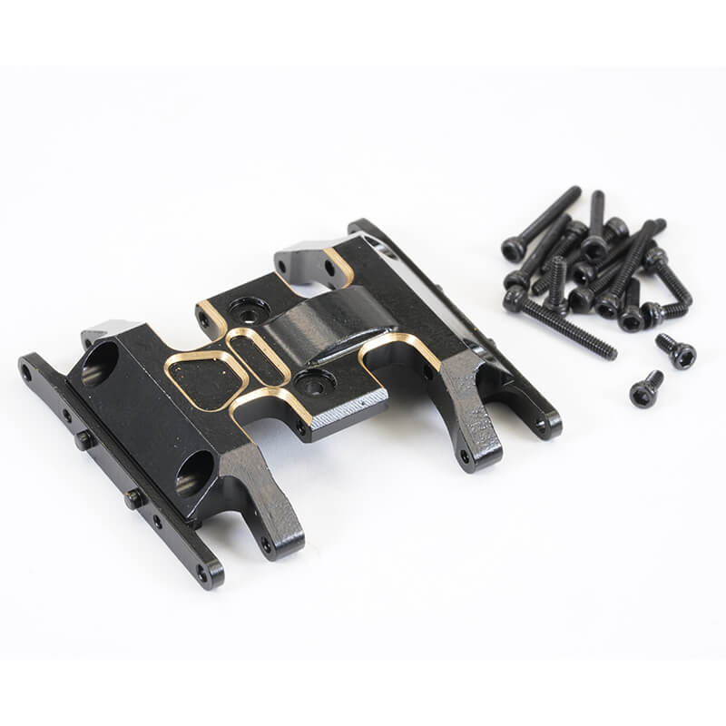 FTAX51BRB Fastrax Axial SCX24 Brass Centre Chassis Skid Plate 13.8G FTAX51BRB - Image 1