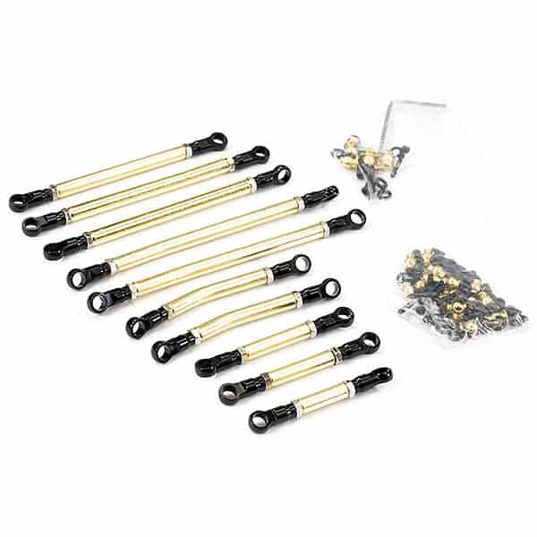 FTAX59 Fastrax Axial SCX24 Steel Suspension & Steering Rods Set For FTAX59 - Image 1