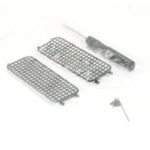 Fastrax TRX-4M Stainless Rear Side Window Guard Net (2) FTTX479