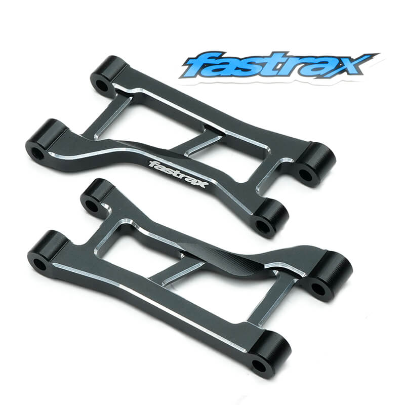 FTTX504BK Fastrax Mini Maxx 7075 Aluminium Front Upper Arm Set (Pr) FTTX504BK - Image 1