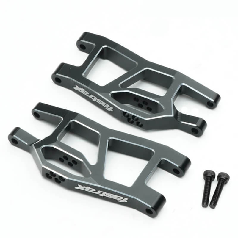 FTTX505BK Fastrax Mini Maxx 7075 Aluminium Front Lower Arm Set (Pr) FTTX505BK - Image 1