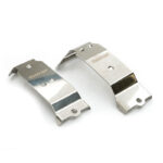 Fastrax Mini Maxx Stainless Steel Armor Skid Plates (2Pc) FTTX516