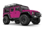 Traxxas TRX-4M Land Rover Defender 1/18th 4WD Trail Crawler Pink (Clipless Body) TRX97054-1-PINK