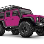 Traxxas TRX-4M Land Rover Defender 1/18th 4WD Trail Crawler Pink (Clipless Body) TRX97054-1-PINK