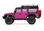Traxxas TRX-4M Land Rover Defender 1/18th 4WD Trail Crawler Pink (Clipless Body) TRX97054-1-PINK - Image 3